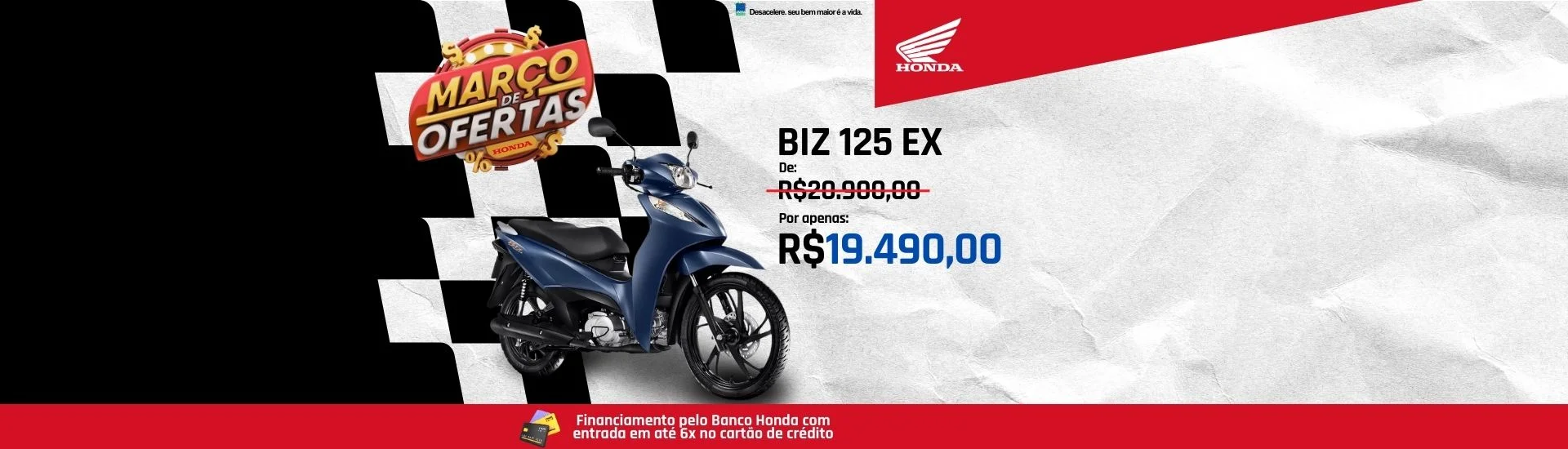 Março - Honda Juina - Biz 125